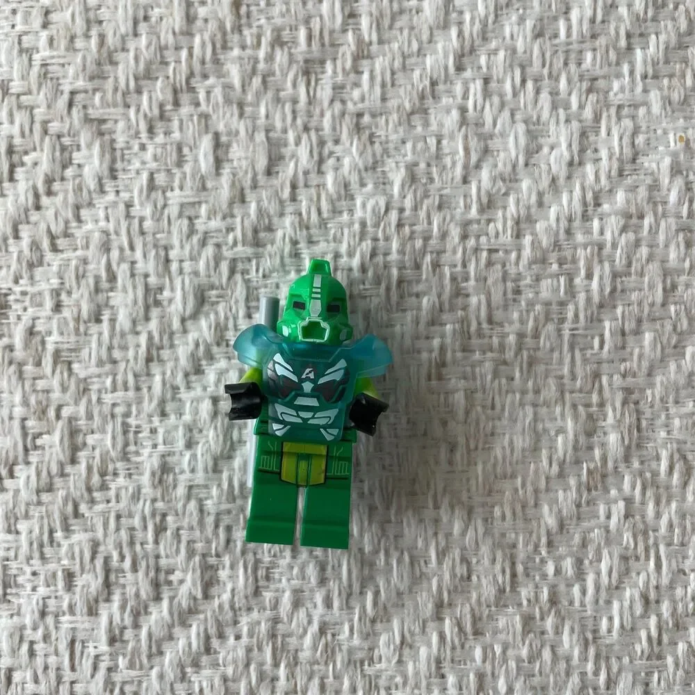 Lego Robot Sidekick Minifigure Bright Green Galaxy Squad